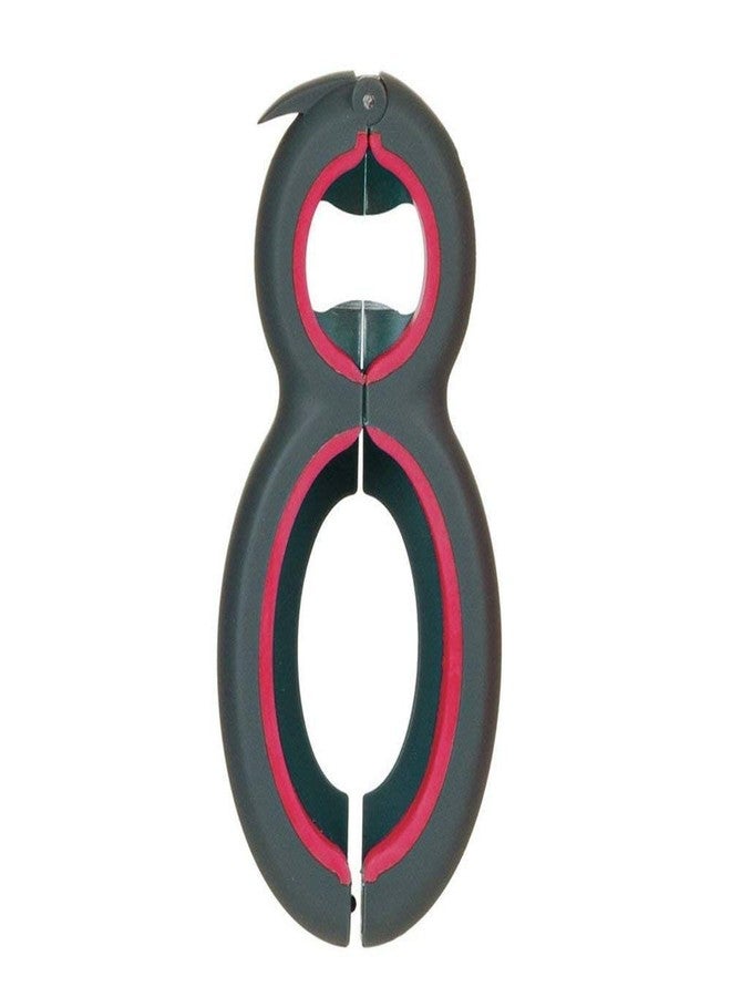 Portible فتاحة علب متعددة الوظائف محمولة، إبداعية 6 في 1، فتاحة برطمانات نبيذ وزجاجات | أدوات مطبخ، فتاحة زجاجات (عبوة من قطعة واحدة). - Image 2